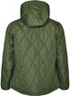 Lett vattert jakke med diamantquilt, Gr&oslash;nn, Packshot image number 1