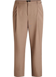 H&oslash;ytlivs dressebukser med rette ben, Brun