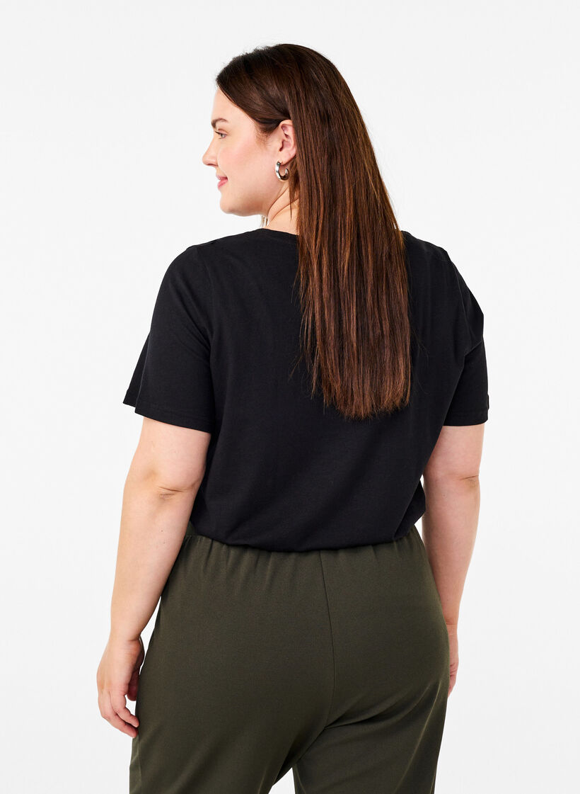 FLASH - T-skjorte med motiv, Svart, Model image number 2