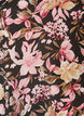 Kort A-linje kjole med V-hals, Rosa, Packshot image number 2