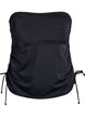 Tankini med avtagbare skåler og justerbare sider, Svart, Packshot image number 5