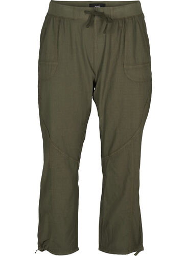 Behagelige bukser, Ivy green, Packshot image number 0