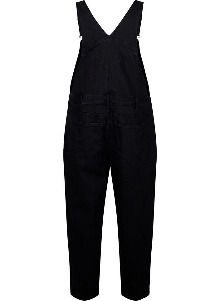 Denim snekkerbukse, Black, Packshot