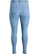 Amy jeans med h&oslash;y midje og smal passform, Bl&aring;, Packshot image number 1