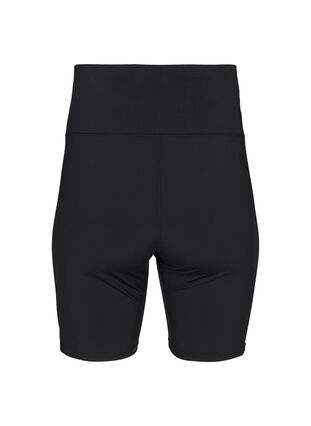 Zizzi Tettsittende treningsshorts, Svart, Packshot image number 1