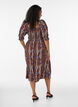 Sommerkjole i viskose med paisley-trykk, Lilla, Model image number 1