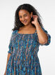 Sommerkjole i viskose med paisley-trykk, Bl&aring;, Model image number 2