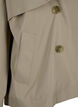 Kort trenchcoat med trykknapplukking, Coriander, Packshot image number 3