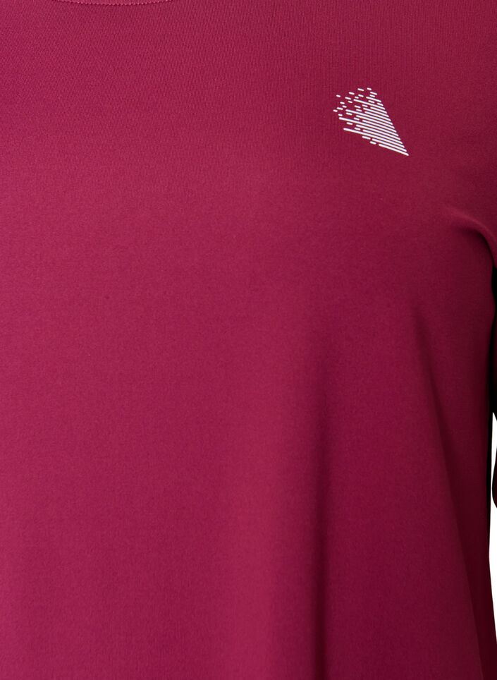 Treningsgenser med 3/4-ermer, Rosa, Packshot image number 2