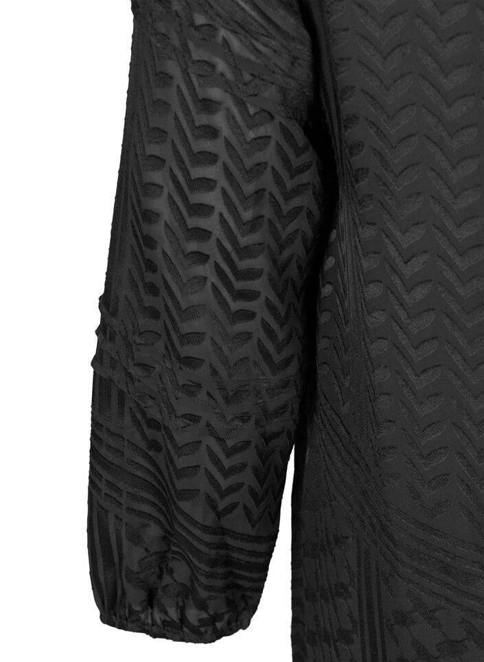 Kjole, Black, Packshot image number 3