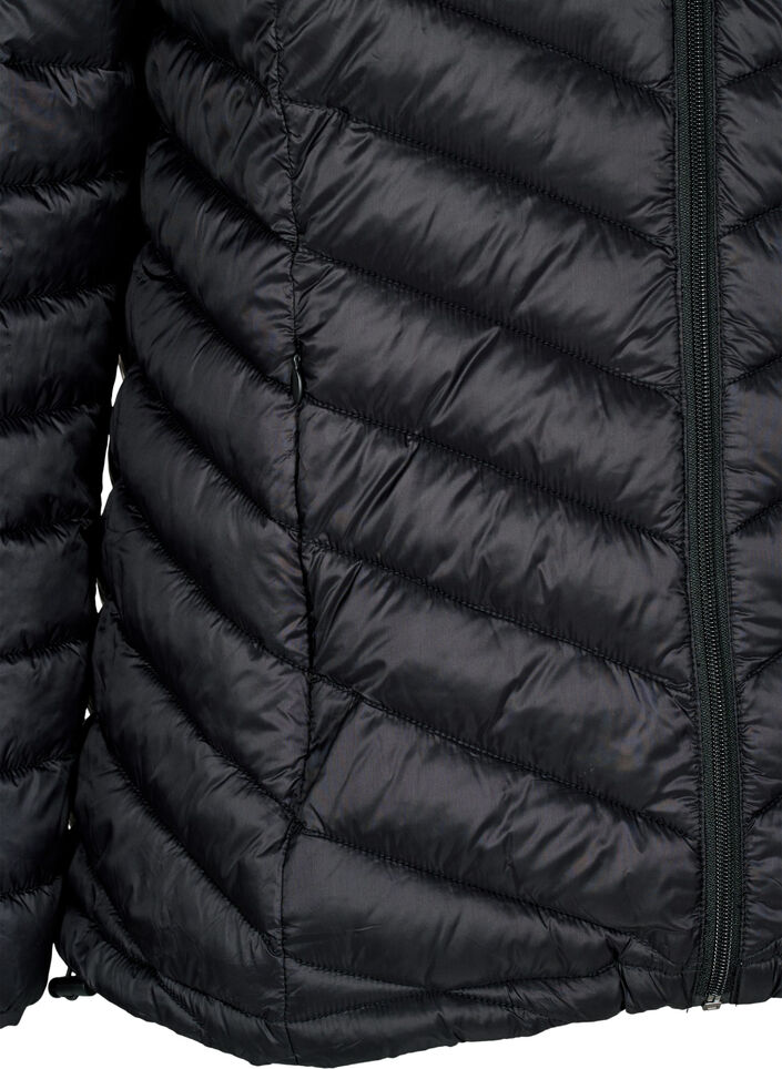 Lett jakke med lommer, Svart, Packshot image number 3
