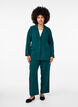 FLASH - Blazer med lommer og splitt, Grønn, Model image number 1