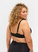Blonde-BH med mesh, Black, Model image number 1