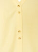 Skjortebluse med V-hals og korte ermer, Gul, Packshot image number 2