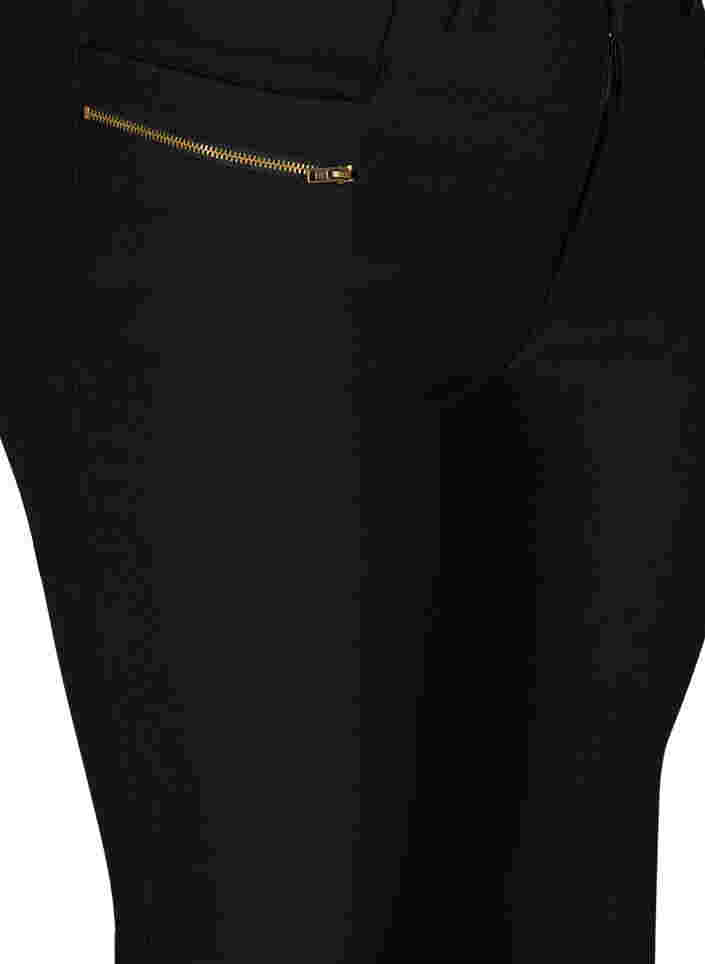 Bukser med bootcut, Black, Packshot image number 2