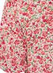 Bluse i bomull med firkantet utringning, R&oslash;d, Packshot image number 3