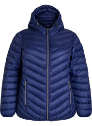 Lett jakke med hette, Navy Blazer
