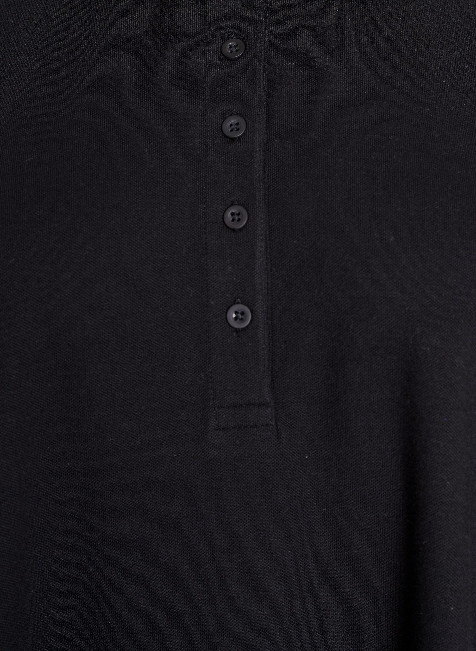 Zizzi Kort A-formet polokjole, Svart, Packshot image number 2