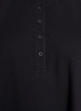 Zizzi Kort A-formet polokjole, Svart, Packshot image number 2