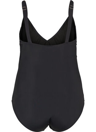 Zizzi Badedrakt, Black, Packshot image number 1