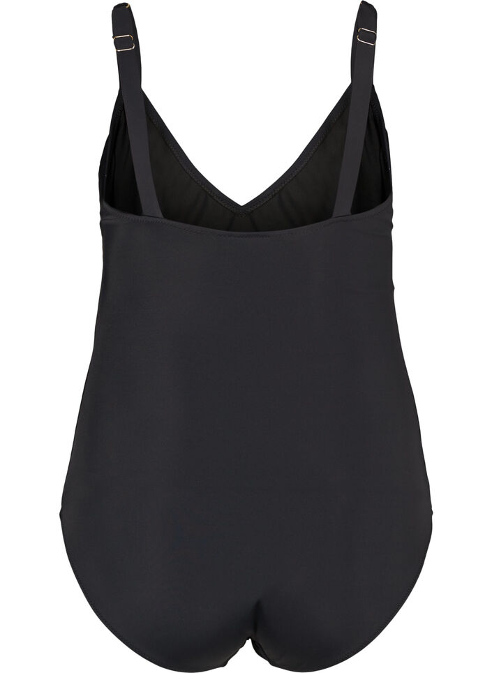 Badedrakt, Black, Packshot image number 1