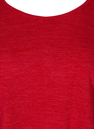 Løs bluse med lange ermer, High Risk Red ASS, Packshot image number 2
