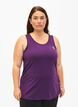 Treningsoverdel med rund hals, Purple Pennant, Model image number 0