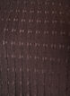Bluse med struktur og volangkant, Brun, Packshot image number 2