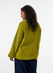 Strikket topp med h&oslash;y hals, Gr&oslash;nn, Model image number 2