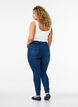 Bomullsblanding jeggings, Bl&aring;, Model image number 1