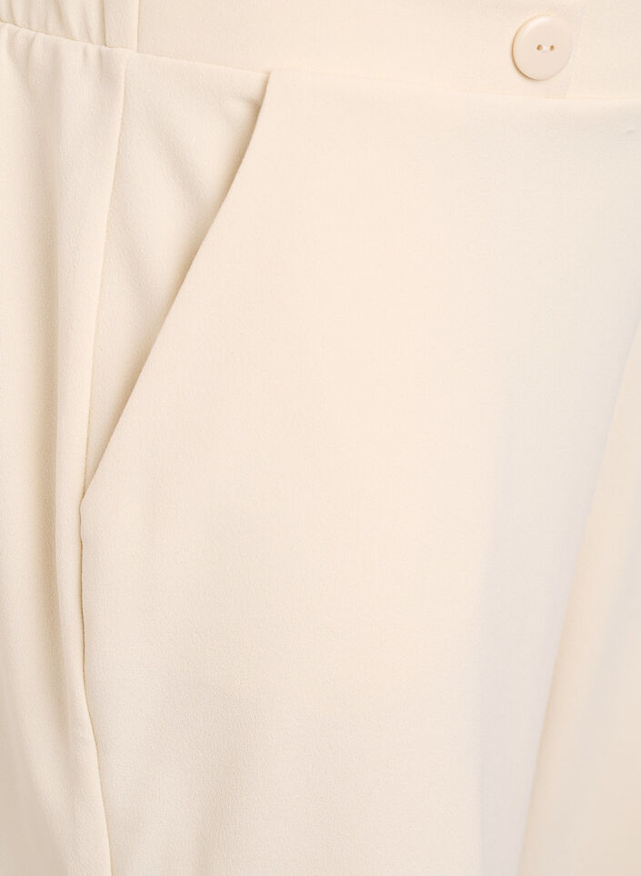 7/8-bukser med l&oslash;s passform, Beige, Packshot image number 2