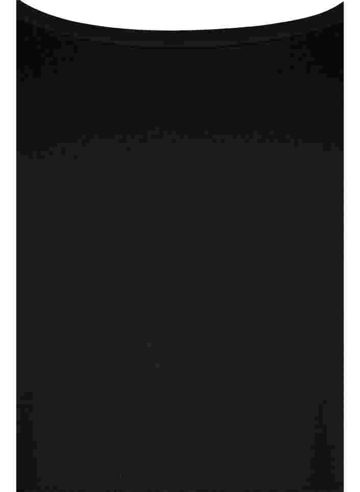 Basisgenser i bomull, 2 stk., Paisley Purple/Black, Packshot image number 3