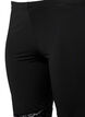 Sykkelshorts med blondekant, 2 stk., Black / Black, Packshot image number 3