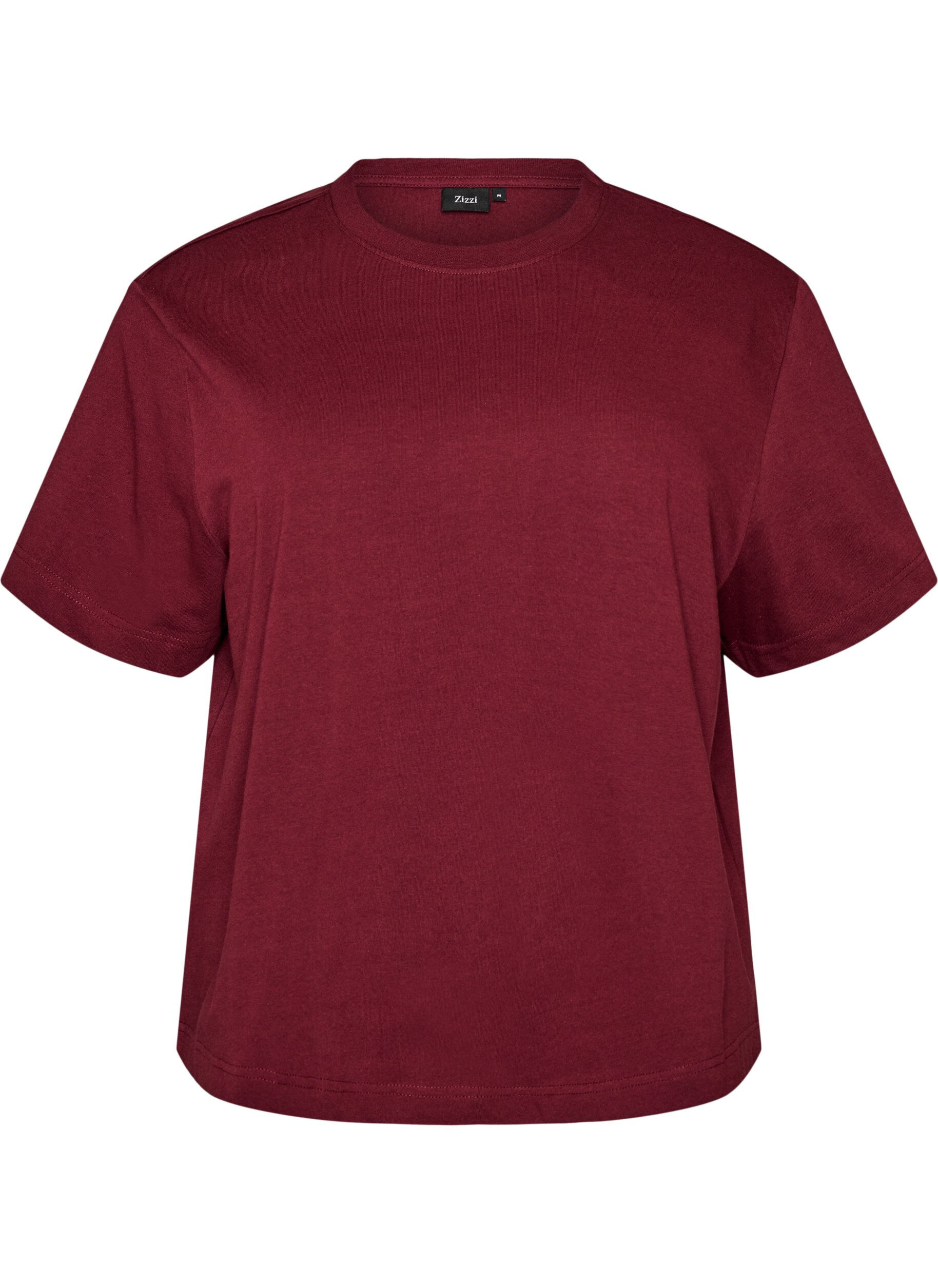 Boxy bomulls T-skjorte