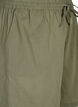 Løs shorts i bomullsblanding med lin, Deep Lichen Green, Packshot image number 2
