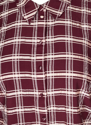 Rutete skjorte med puffermer, Port Royal Check, Packshot image number 2