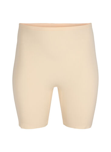 Light shapewear shorts med høyt liv, Nude, Packshot image number 0