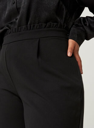 Bukser med vidde, Black, Model image number 1