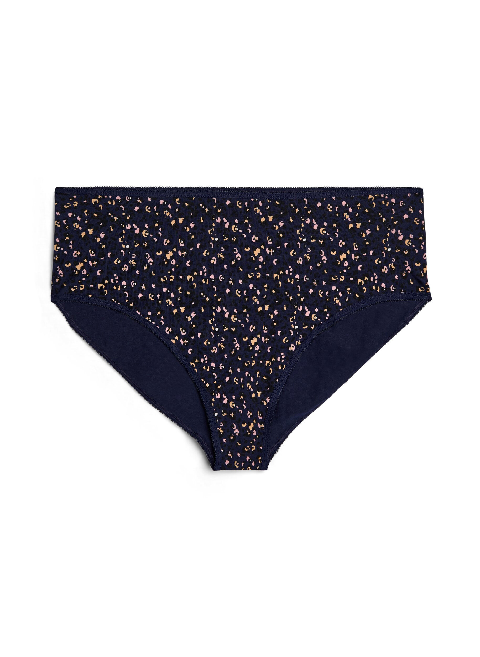 Zizzi7-pakning med truser med regular waist, Rosa, Packshot image number 2