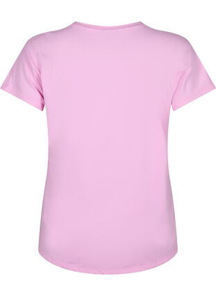 Kortermet trenings T-skjorte, Pastel Lavender, Packshot image number 1