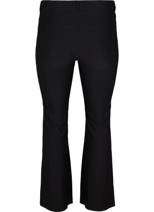 Zizzi Bukser med bootcut, Svart, Packshot image number 1
