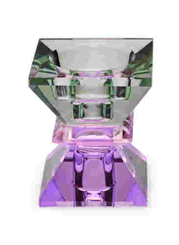 Lysestake i krystall, Violet/Olive Comb, Packshot image number 1