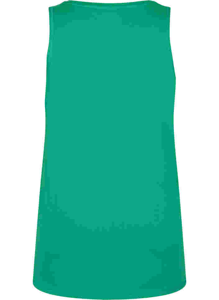 Treningstopp med V-hals, Jolly Green, Packshot image number 1