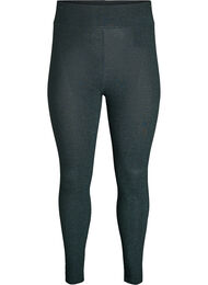 Glittermønstrede leggings, Grønn