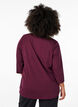Treningsbluse med 3/4-ermer, R&oslash;d, Model image number 2