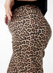 Leopardjeans med regular fit og vanlig midje, Brun, Model image number 3