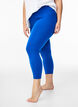 Basic 3/4-length viskosetights, Bl&aring;, Model image number 0