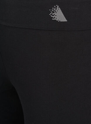 Treningsbukser med justerbar ankel, Black, Packshot image number 2