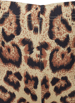 Sykkelshorts med leopardmønster, Leopard AOP, Packshot image number 2