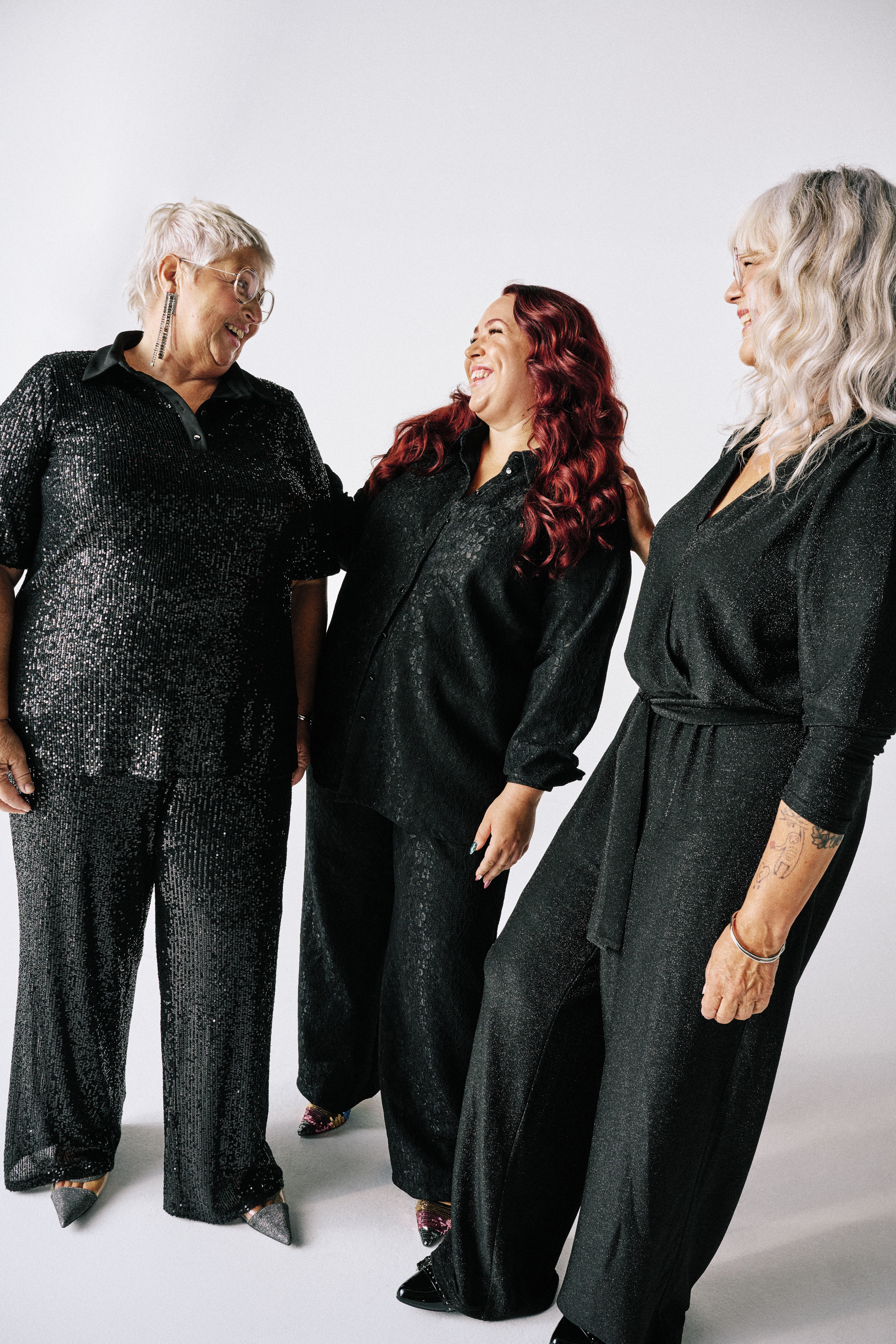 Zizzi Paljetter, blonder og glitter, , Model